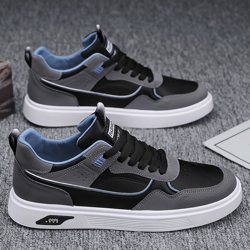 Men??s Lace-up Sneakers, Skate Shoes With Good Grip, Breathable Walking Shoes - Image 16