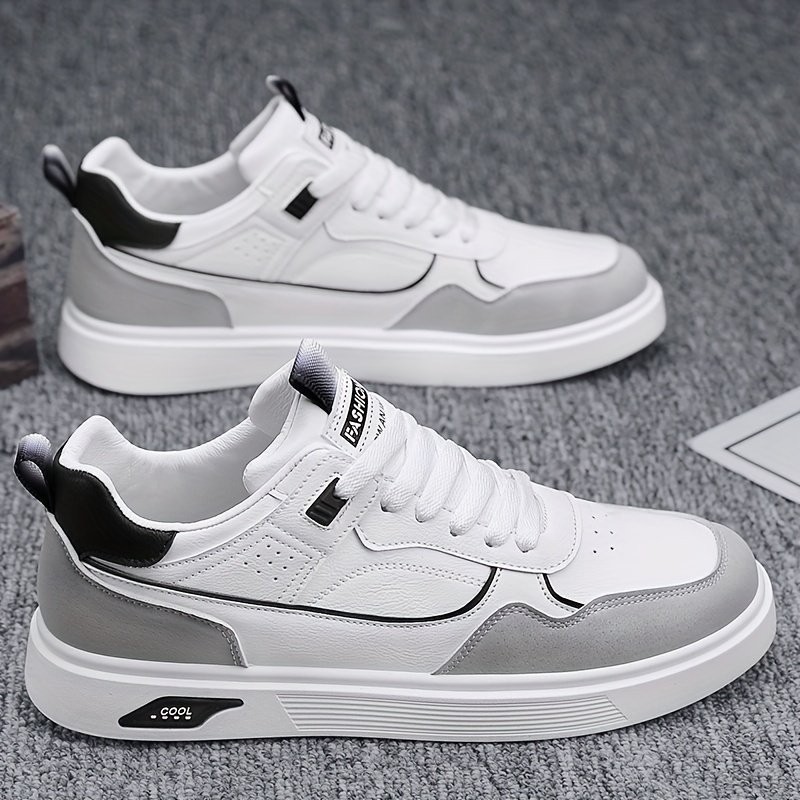 Men??s Lace-up Sneakers, Skate Shoes With Good Grip, Breathable Walking Shoes - Image 12