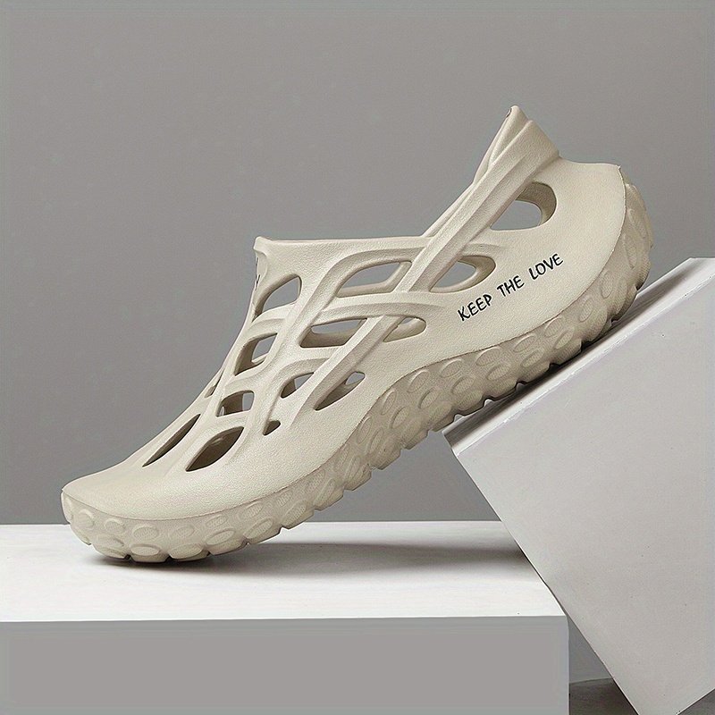 Men??s Trendy Slip On Breathable Quick Dry Clogs, Comfy Non Slip Casual EVA Beach Water Shoes For Men??s Outdoor Activities, Summer - Image 3