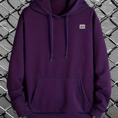 Men??s Long Sleeve Pattern Print, Hoodies Street Casual Sports And Fashionable With Kangaroo Pocket Sweatshirt, Suitable For Outdoor Sports, For Autumn And Winter, Fashionable And Versatile