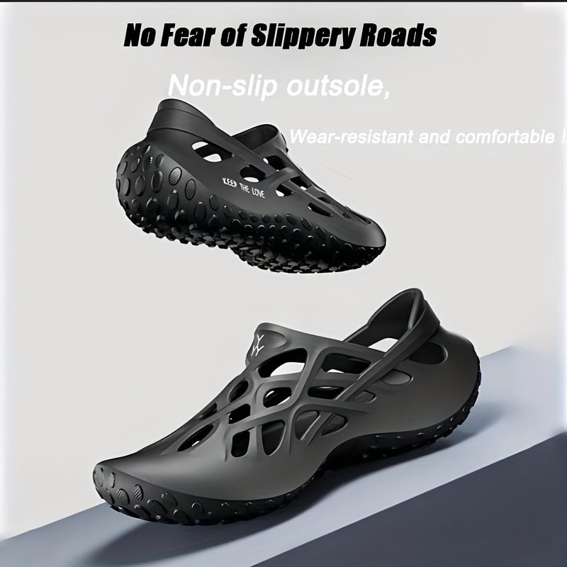 Men??s Trendy Slip On Breathable Quick Dry Clogs, Comfy Non Slip Casual EVA Beach Water Shoes For Men??s Outdoor Activities, Summer - Image 7