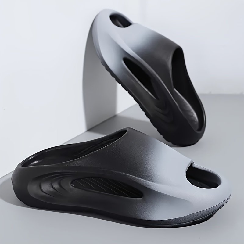 Men??s Fashion EVA Slides, Casual Non Slip Slippers, Open Toe Shoes For Indoor Outdoor Beach Shower, Spring And Summer - Image 8