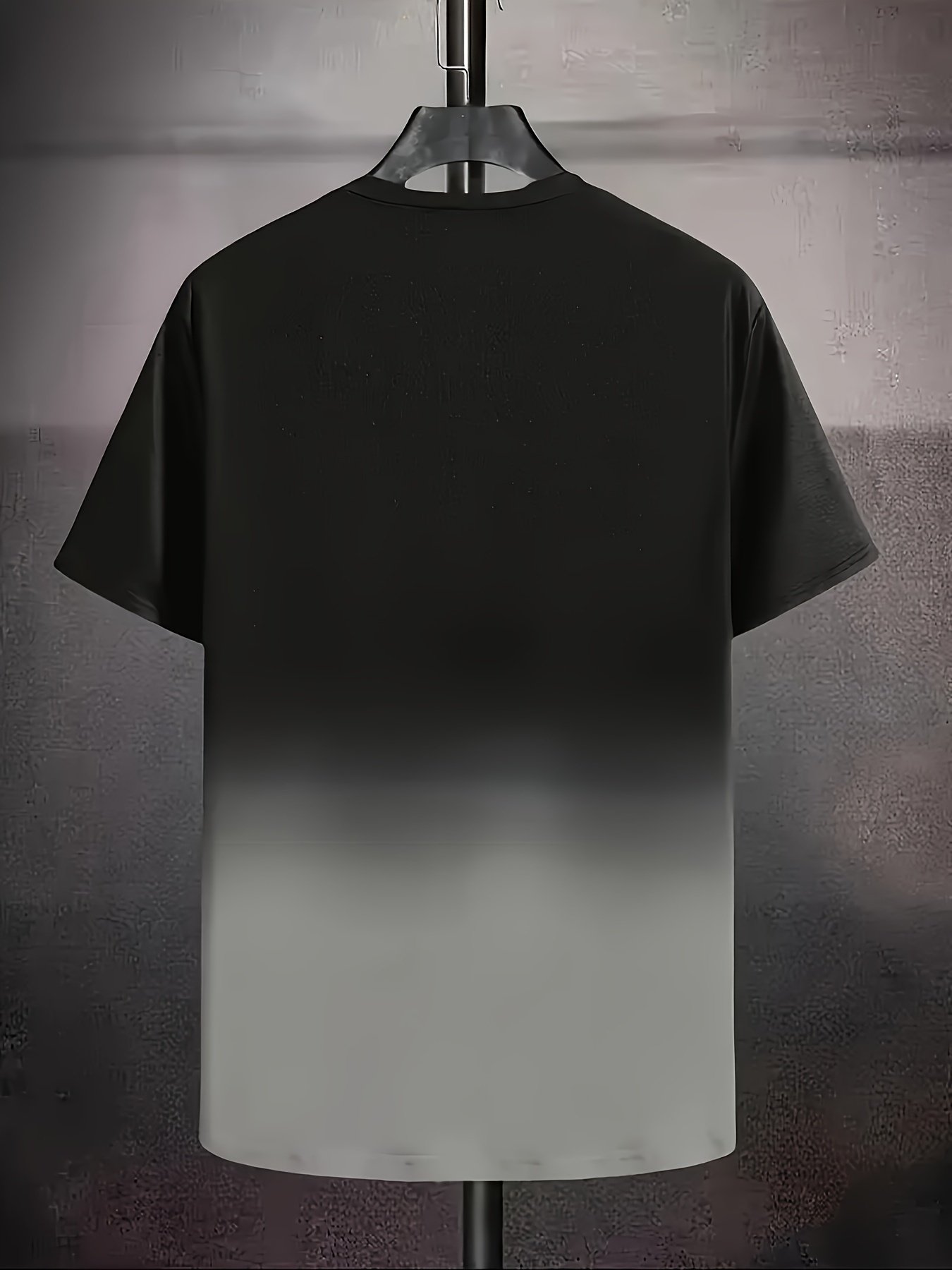 ??Whatever?? Print Gradient Crew Neck T-shirt For Men, Trendy Casual Short Sleeve Top, Men??s Tee For Summer Outing - Image 6