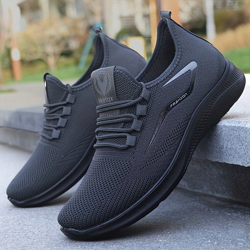 Men??s Slip-on Sneakers With Shoelaces ?C Odor-resistant Athletic Shoes ?C Lightweight And Breathable - Image 12