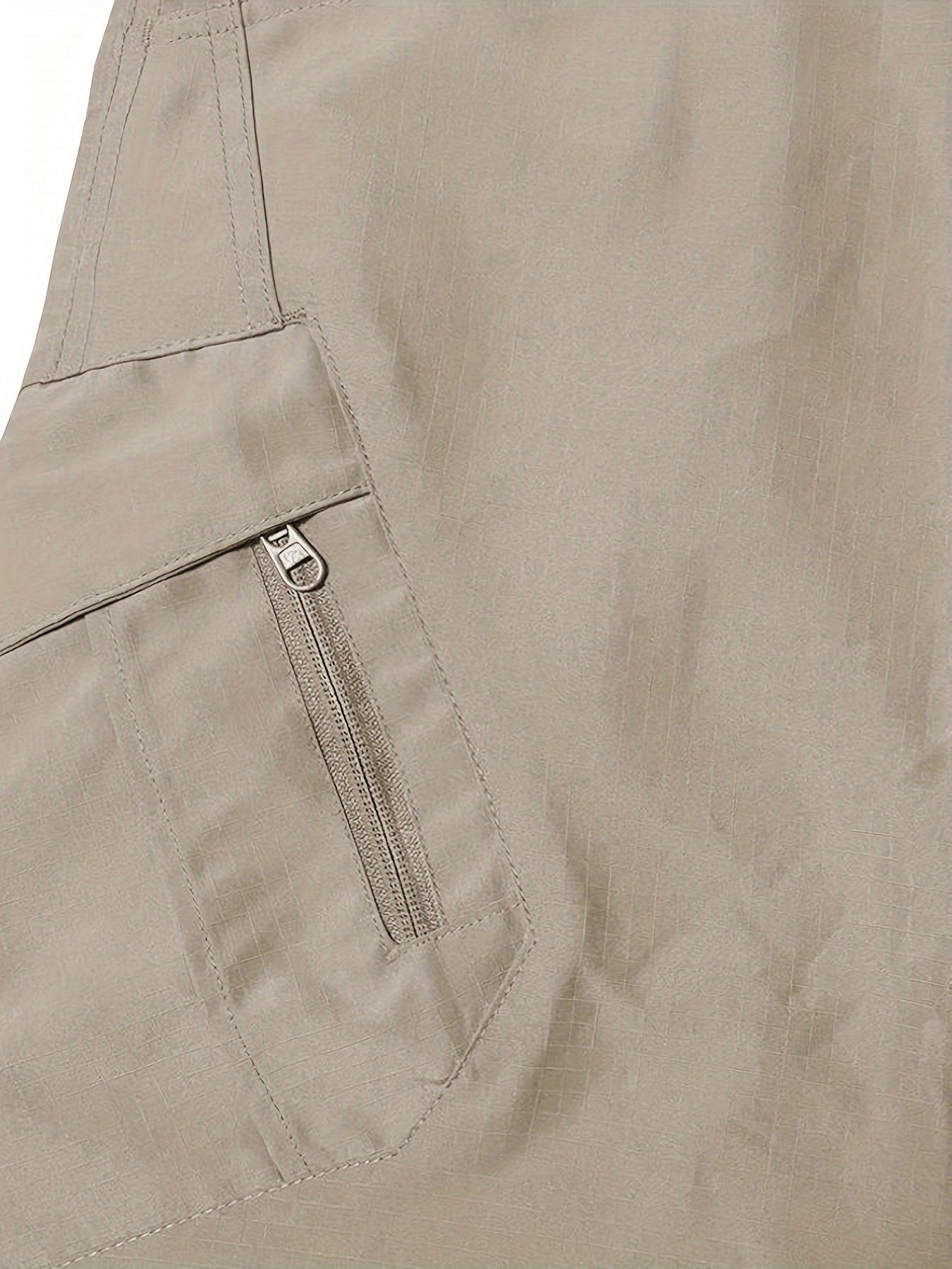 Multi Pocket Men??s Tactical Pants, Loose Casual Outdoor Military Pants Without Belt, Mens Cargo Pants For Hiking - Image 9
