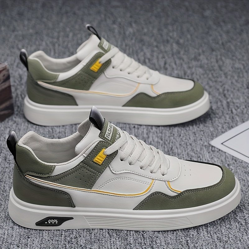 Men??s Lace-up Sneakers, Skate Shoes With Good Grip, Breathable Walking Shoes - Image 6