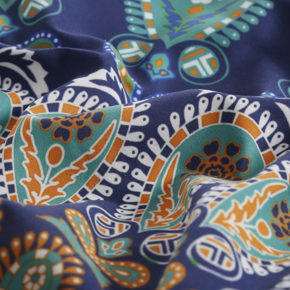 2/3-Piece Multi-Color Bohemian Mandala Duvet Cover Set - Image 5